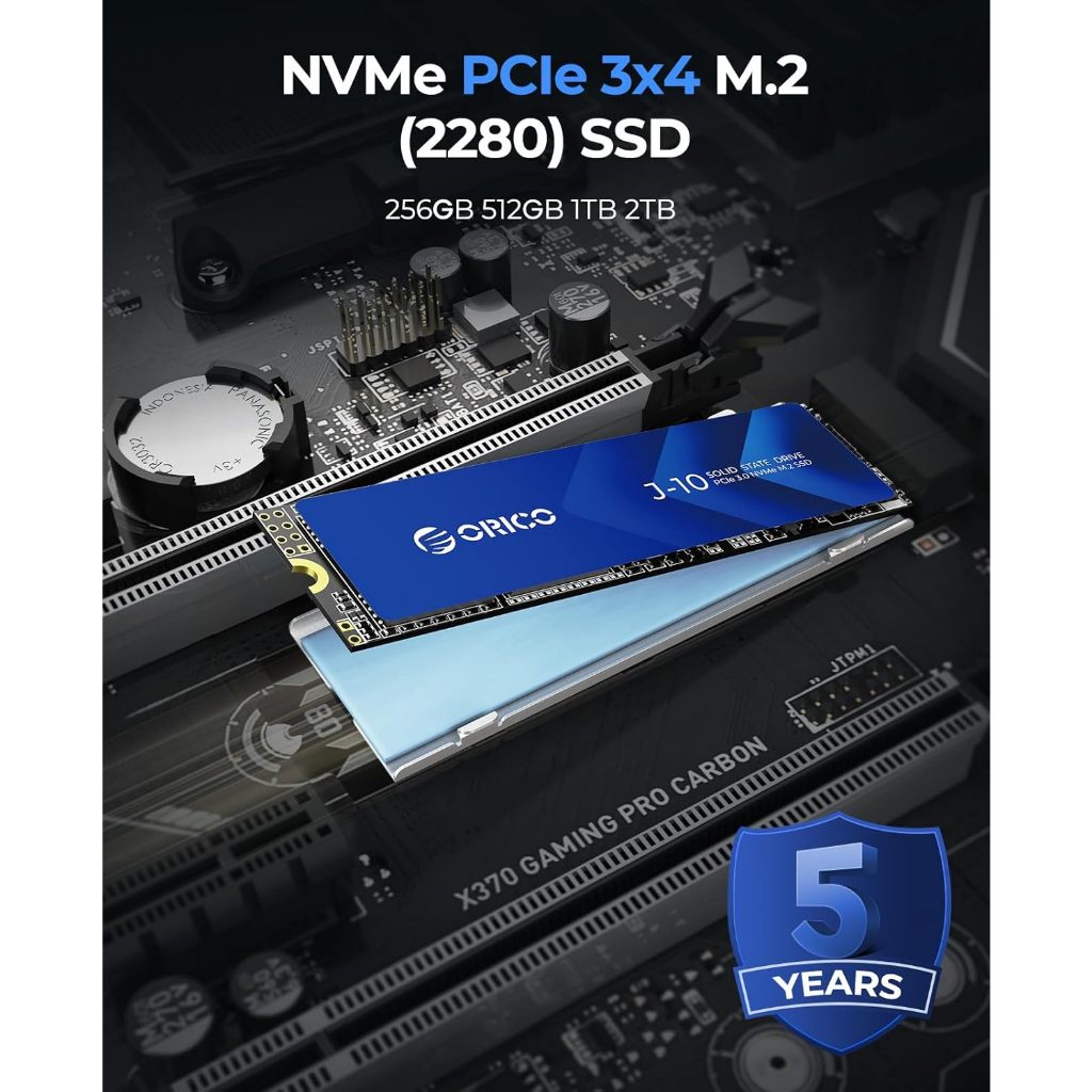 ORICO E7400 2TB 内蔵SSD - PCIe Gen4x4 M.2