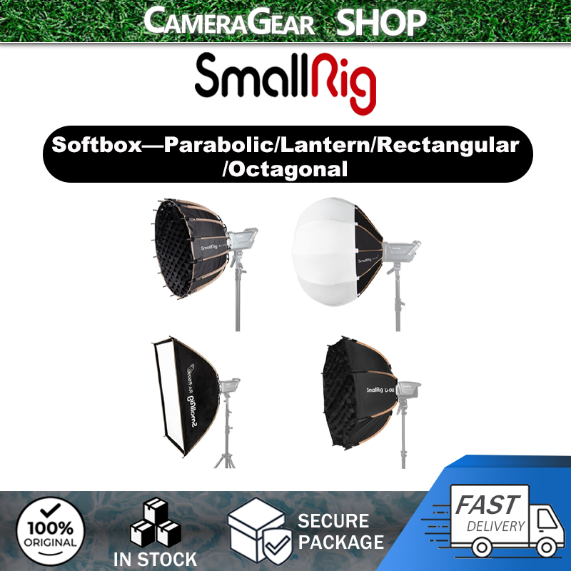SmallRig Softbox—Parabolic/Lantern/Rectangular/Octagonal for Studio ...
