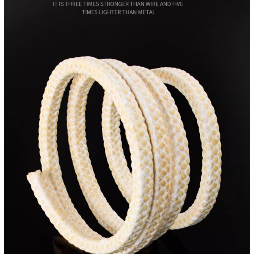 Aramid Fiber Braid Rope High Temperature Resistance High Speed Pump ...