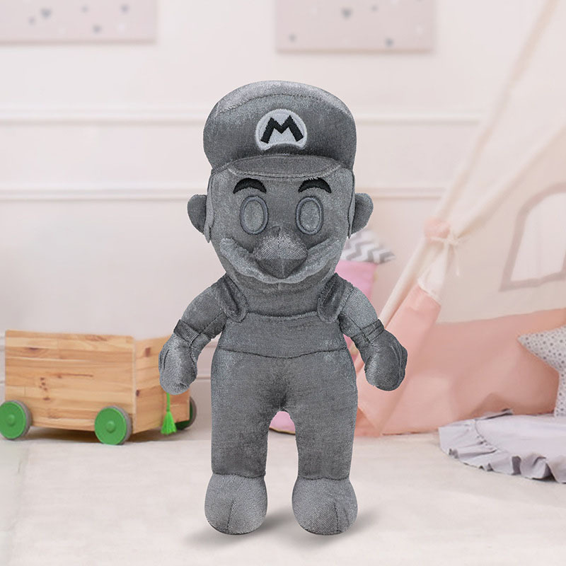 Silver mario plush clearance