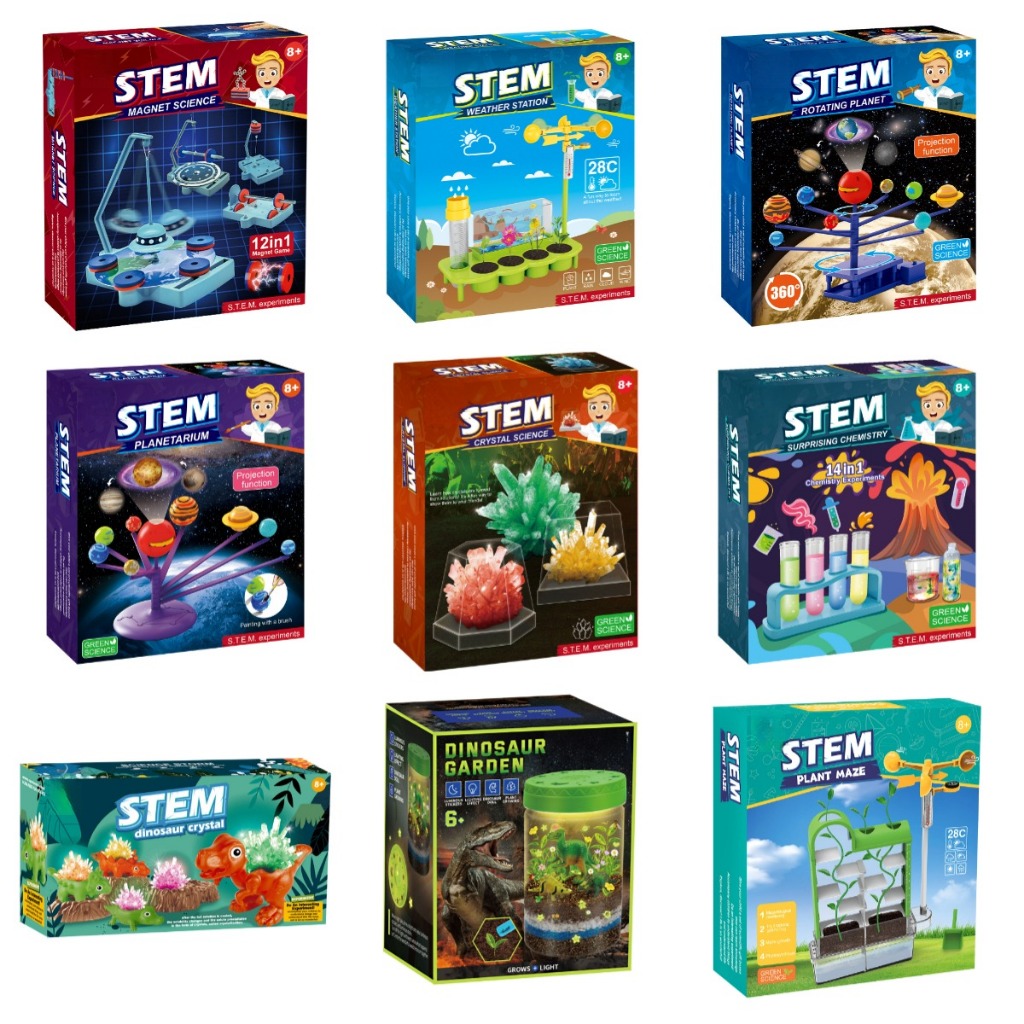 Children Scientific Experiment STEM Toys DIY Handmade Science and ...