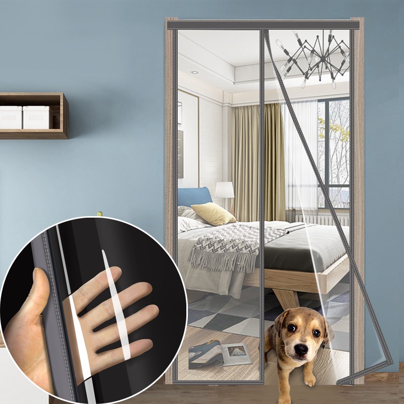 Kitchen door Air Conditioner Room divider Transparent door curtain ...