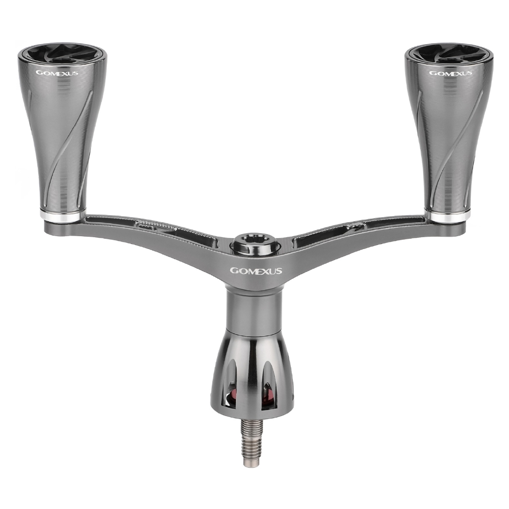 GOMEXUS GALAXY Titanium 120mm ハンドル Gomexus Galaxy】Reel Handle With Titanium Knob 82-98mm | Shimano