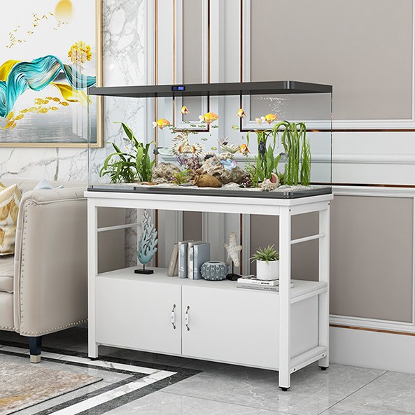 Shoe rack with aquarium online