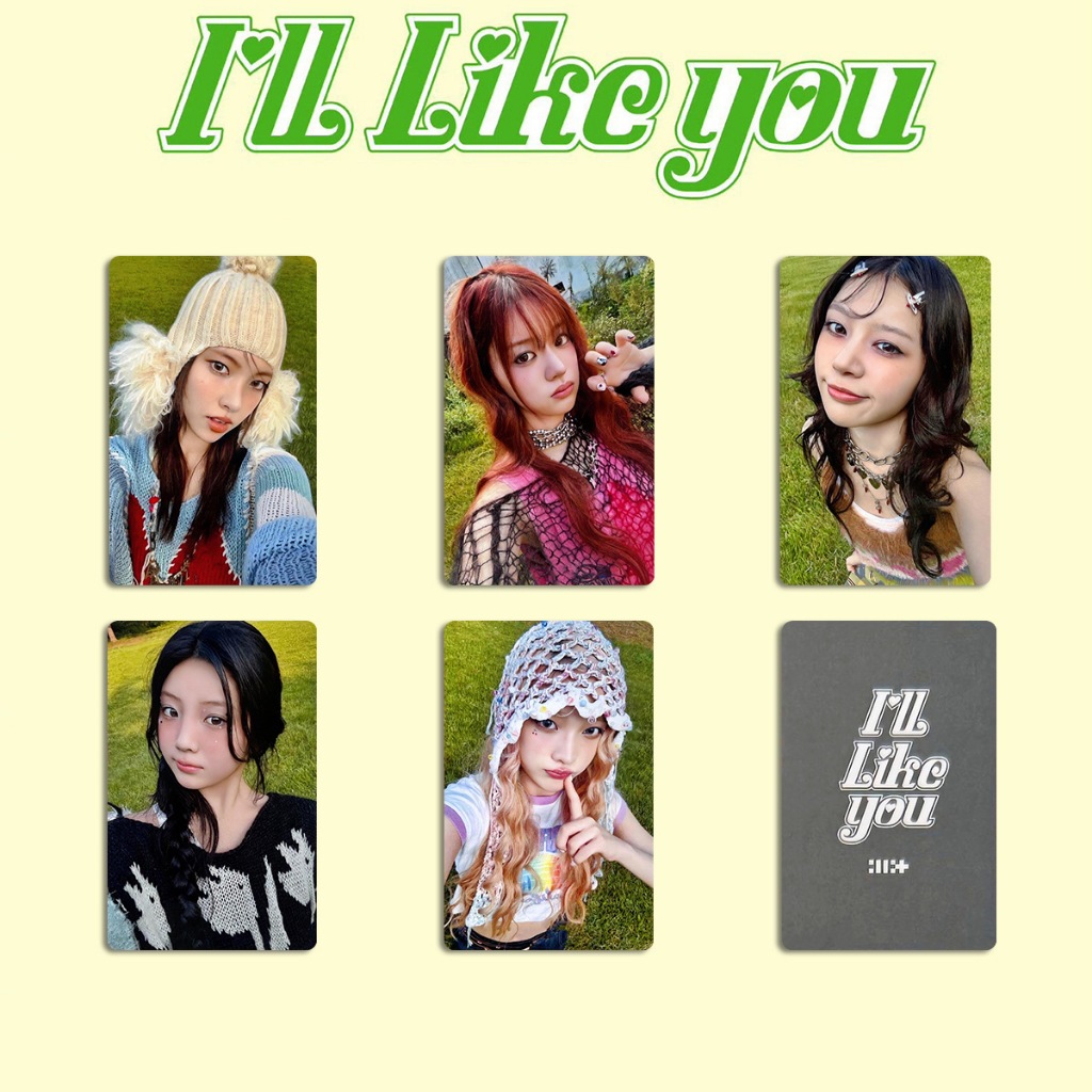 Illit Photocard Album I'LL LIKE YOU Random Card Photocard Magnetic