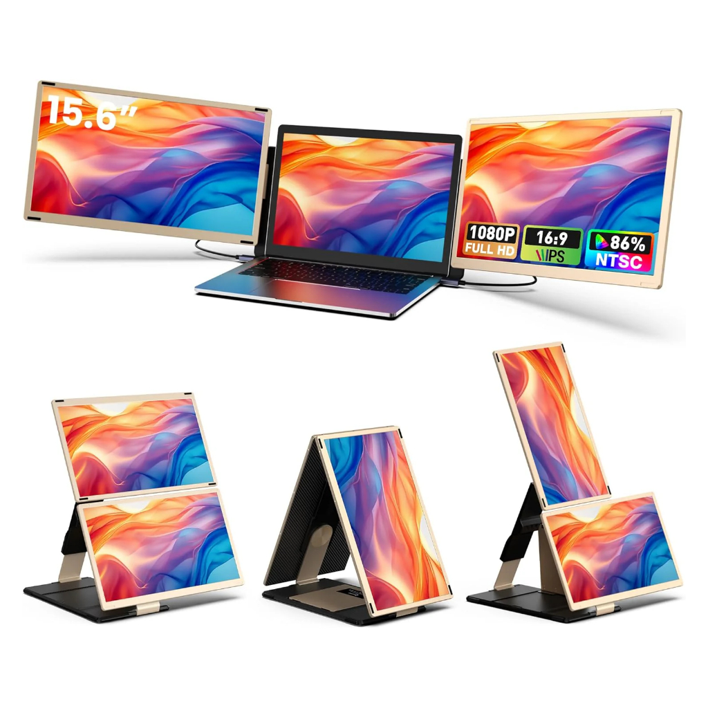 OFIYAA S6 Portable Monitor for Laptop 15.6