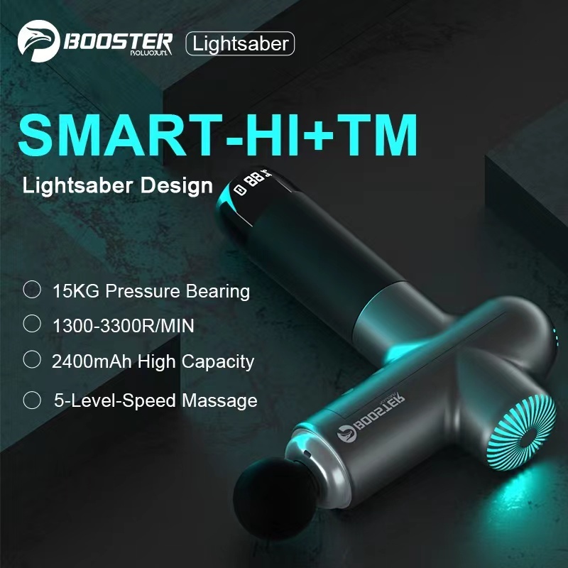 Booster Lightsaber Massage Gun 5 Levels Speed Electric Body Massager ...