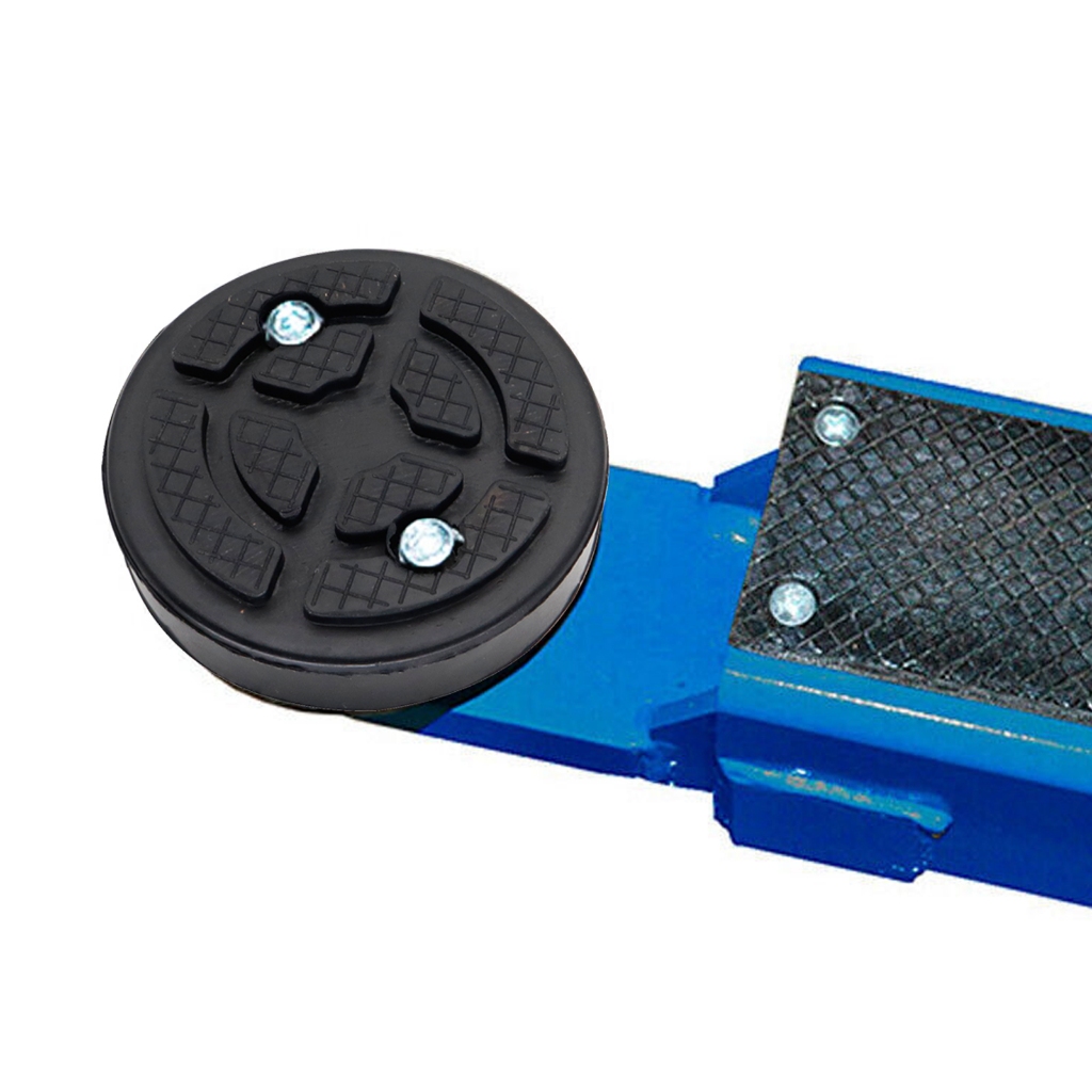 4pcs Heavy Duty Jack Rubber Pad Block 2 post Lift Frame Rail Adapter ...