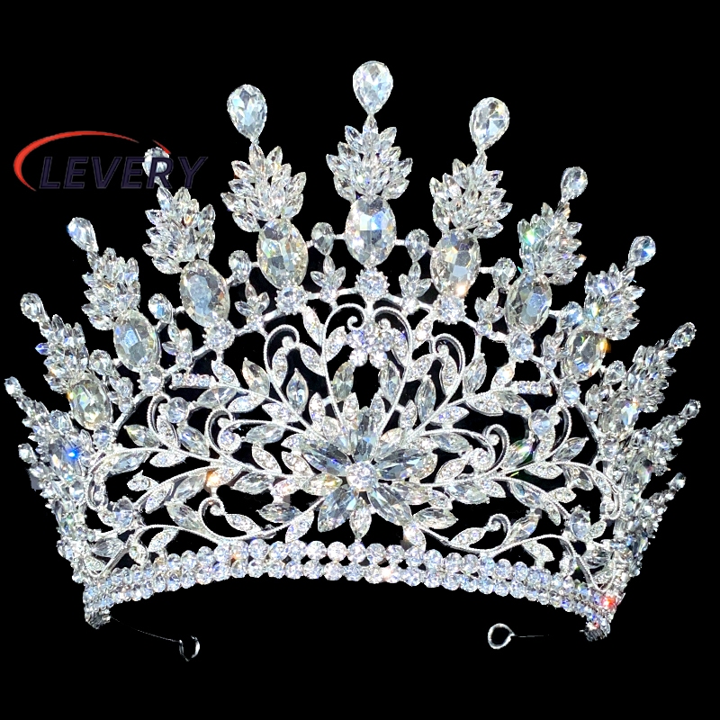 Levery 2024 New Tiaras Crowns For Bridal Women Girls Wedding Diadem ...