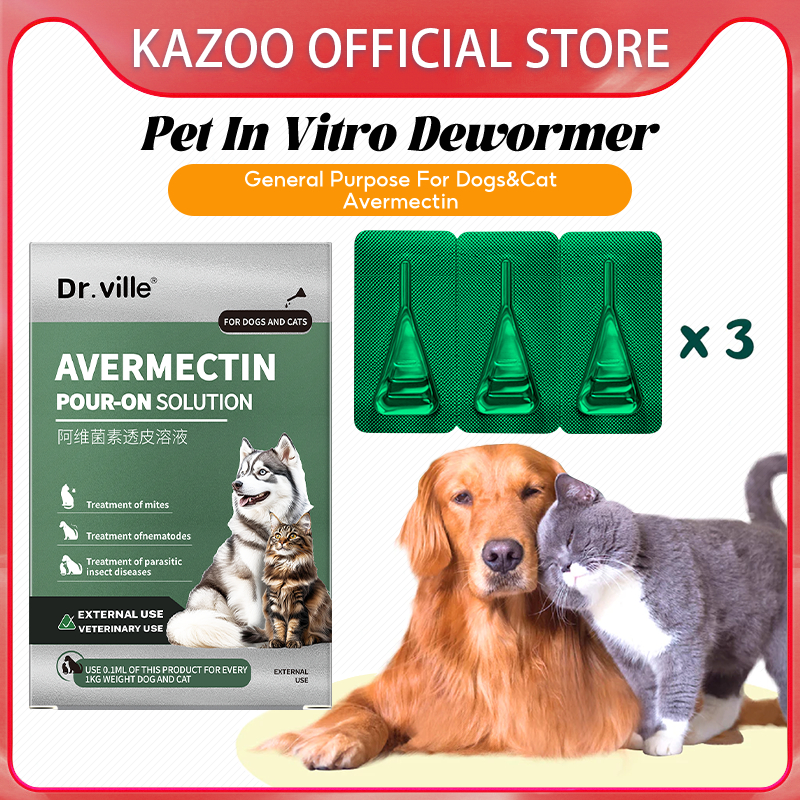 Revolution For Cats & Dogs - Anti-flea & Deworming Solution,PET Insect ...