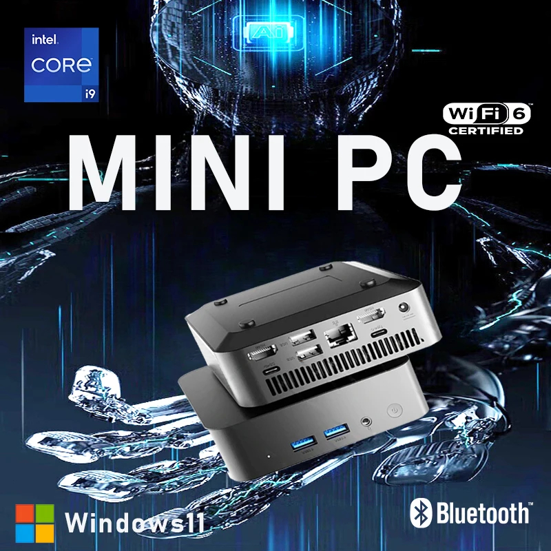 Three year warranty 】Windows 11 Pro Intel Core i9 8950HK Mini PC