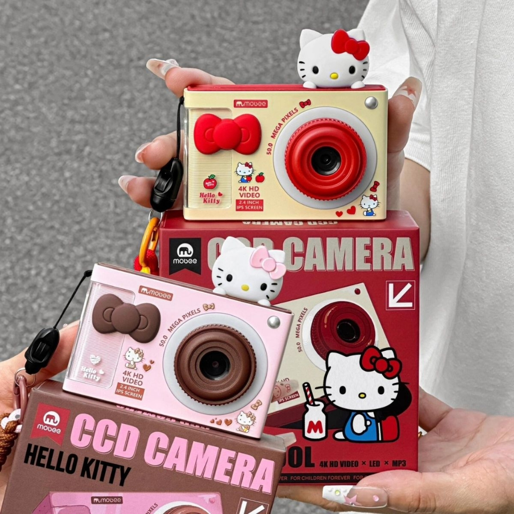 Sanrio Hello Kitty Camera 9600W Hd Pixel Mini Portable Child Built