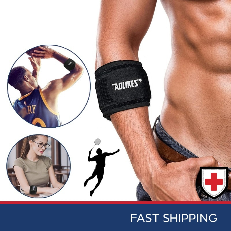 Tennis Elbow Brace Compression Sleeve Tendonitis Ulnar Nerve Entrapment ...