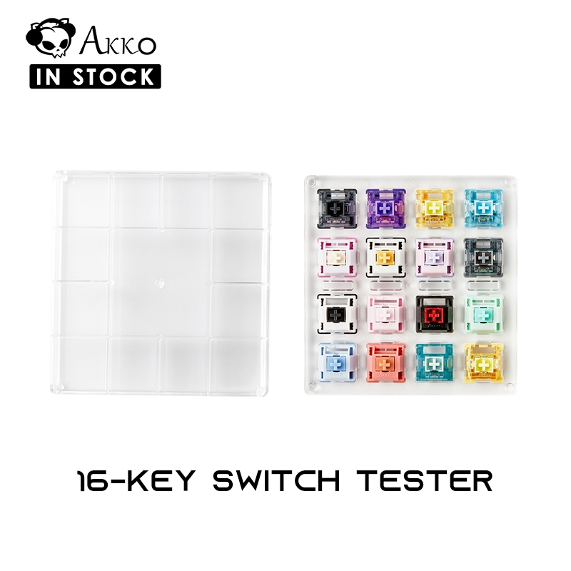 【Random Version】Akko x MonsGeek 16-key Switch Sampler/Tester for ...