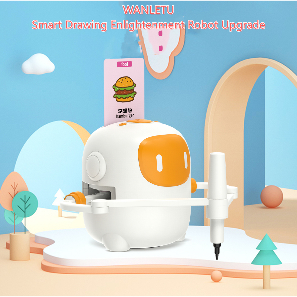 Wanletu Intelligent Painting Robot Q01 Puzzle Early Education 3-8