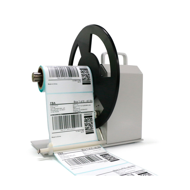 BSC-Q5 Automatic Label Rewinding Machine Bar Code Label Rewinder Two ...