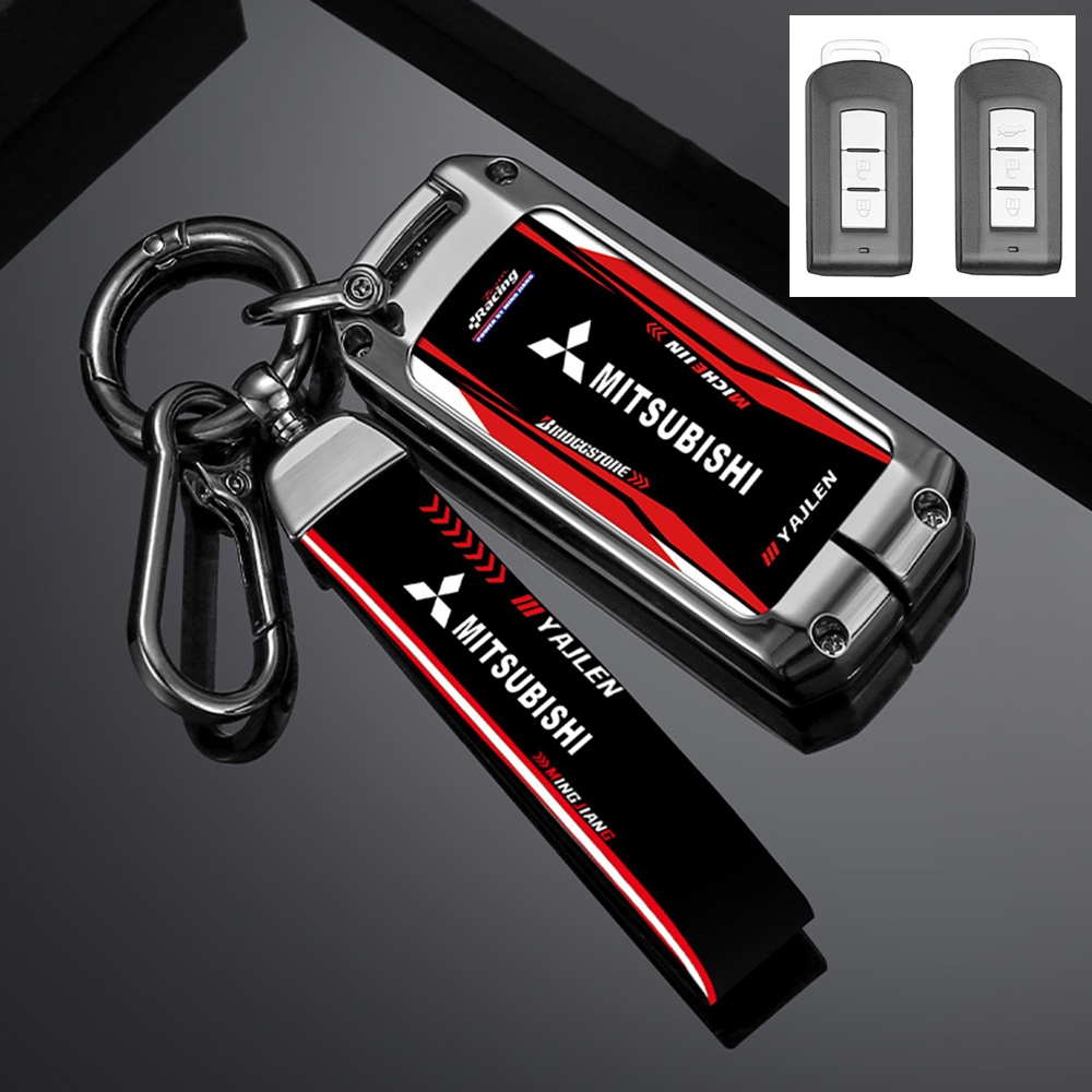 Zinc Alloy New Smart Car Key Case Cover For Mitsubishi Lancer Outlander ...
