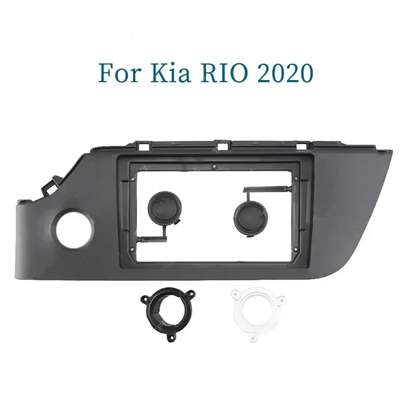 9 Inch Android Player frame 2DIN Head Car Radio Dash Frame Panel For ...