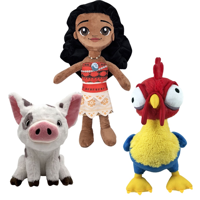 Movie Moana Princess Moyana Hei Pua Pig Plush Toy Kawaii Animal