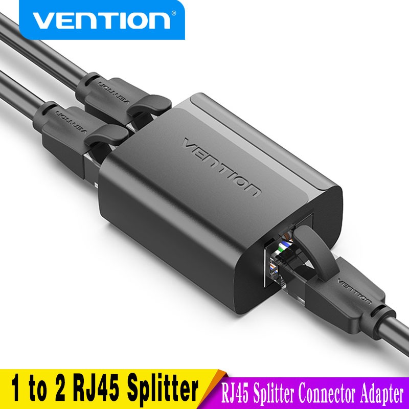 Vention RJ45 Splitter 1 to 2 RJ45 Splitter Network Adapter Female ...