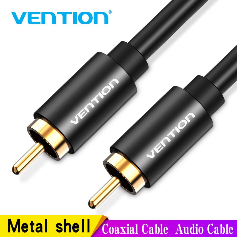 Vention RCA to RCA Male to Male Stereo Audio Cable 1m 1.5m 2m Coaxial ...
