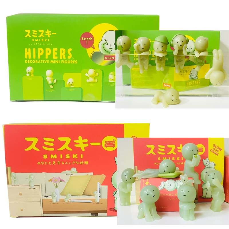 6Pcs/7Pcs/Set Smiski Blind Box Luminous Elf Living Series Mini Figure ...