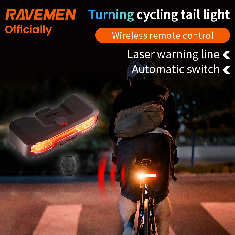 Ravemen NT101 Bicycle Left Right Turn Tail Light Road Bike Mountain ...