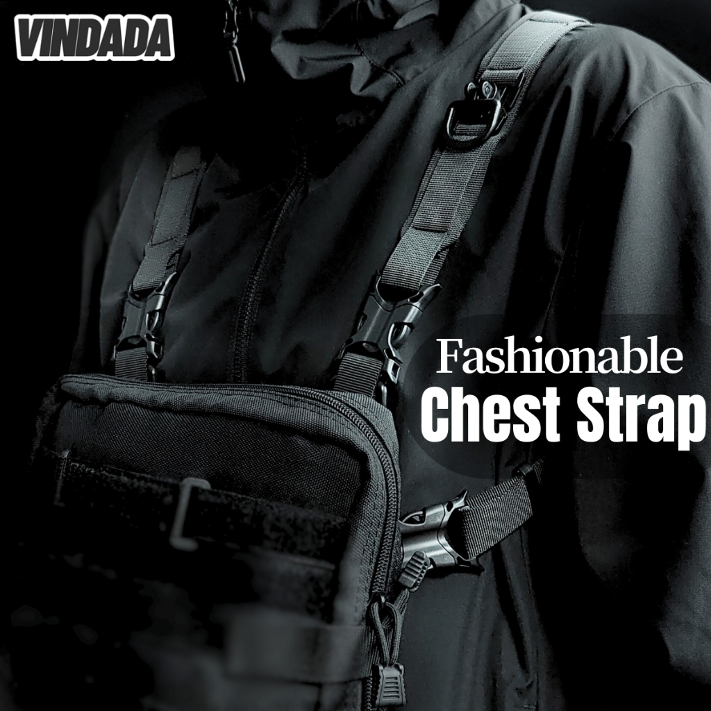 Functional Chest Bag Strap Chest Bag Hanging System | Shopee Singapore