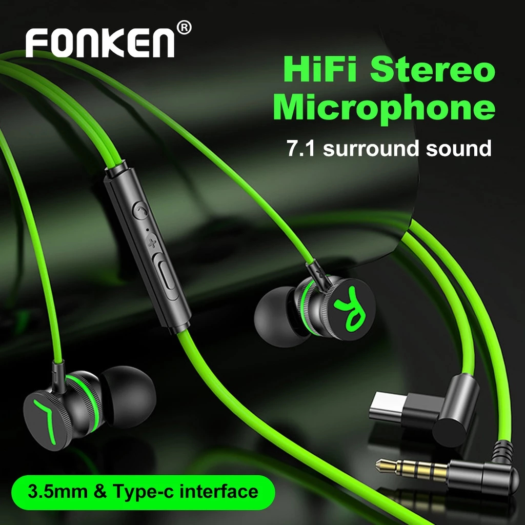 PLEXTONE G20 Gaming Earphone Stereo Bass Magnetic Headphone Type-C