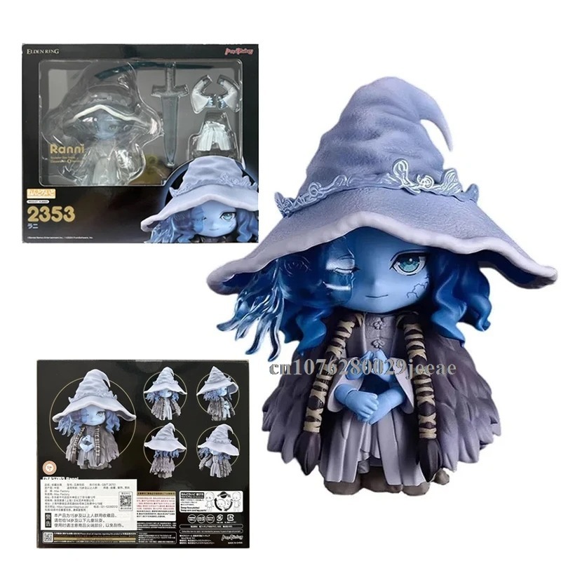 Elden Ring Lunar Princess Ranni Blue Hat 2353 Figure Joints Movable ...