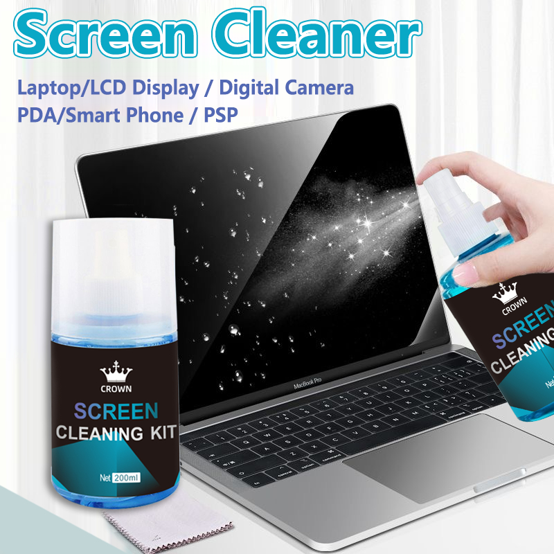 Computer Screen Cleaning Kit for Mobile Phone LED/LCD Monitor TV PC ...