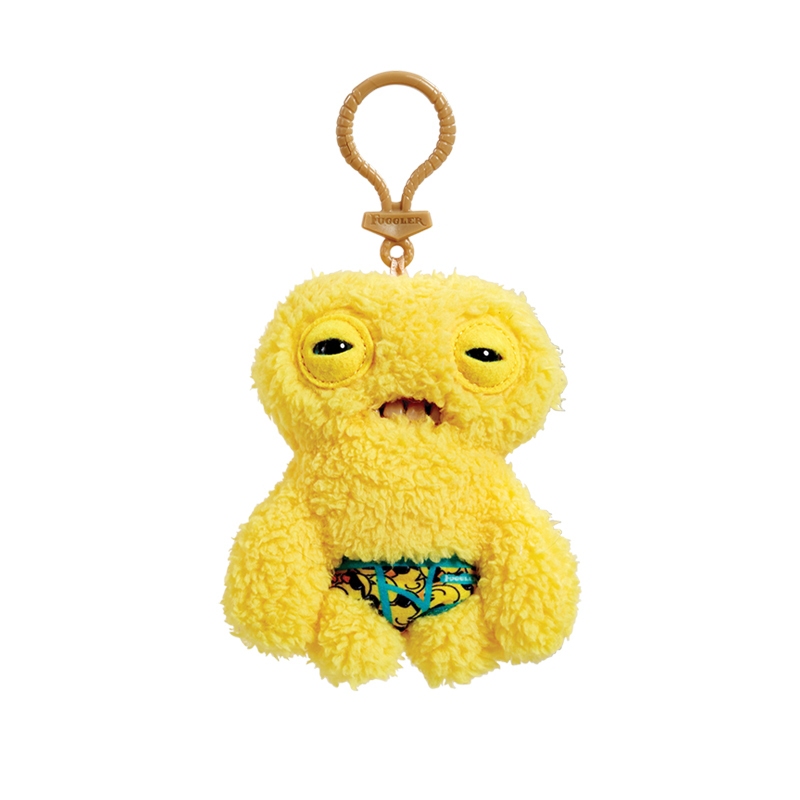 Fuggler Funny Ugly Monster Keyring,Suspicious Fox,Munch munch,Old