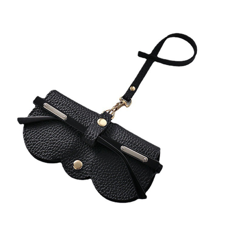 Sunglasses Case Soft Leather Sunglasses Bag Portable Glasses Case