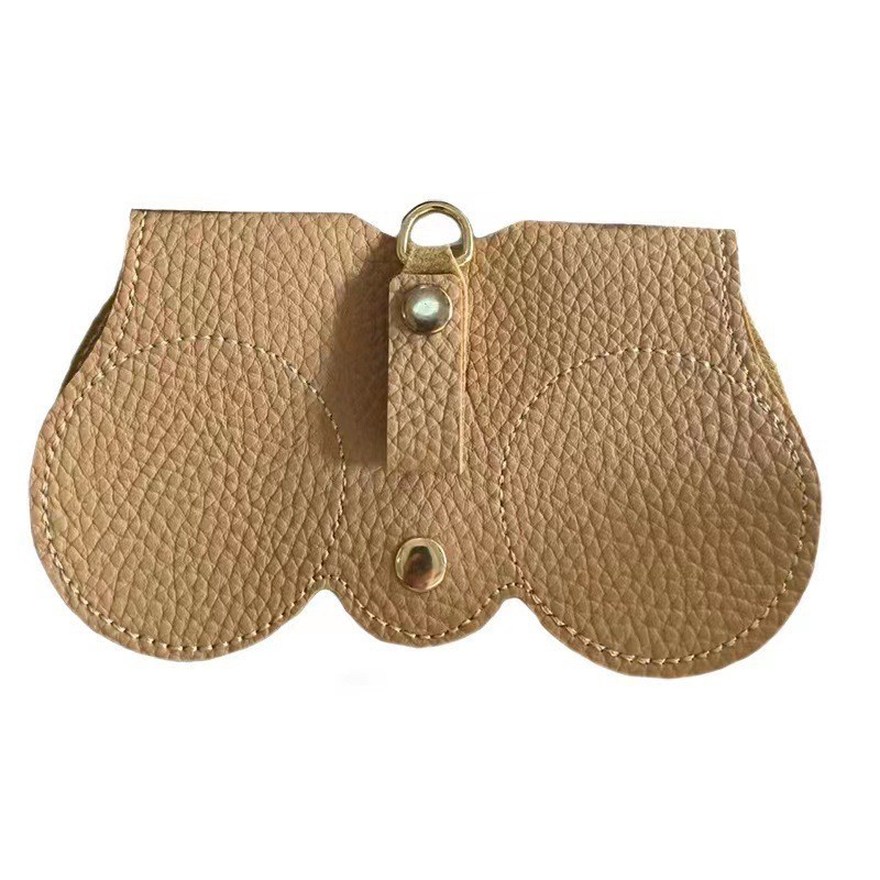 Sunglasses Case Soft Leather Sunglasses Bag Portable Glasses Case