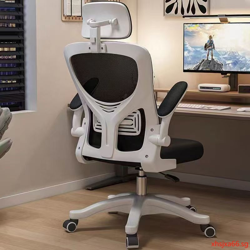 Ergonomic Chair with Backrest Headrest Office Chair Learning Chair ...