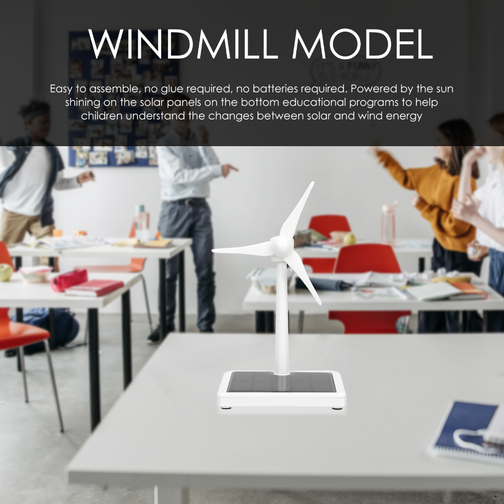 Solar Windmill Toy Early Learning Educational Stem Toys for Kids ...