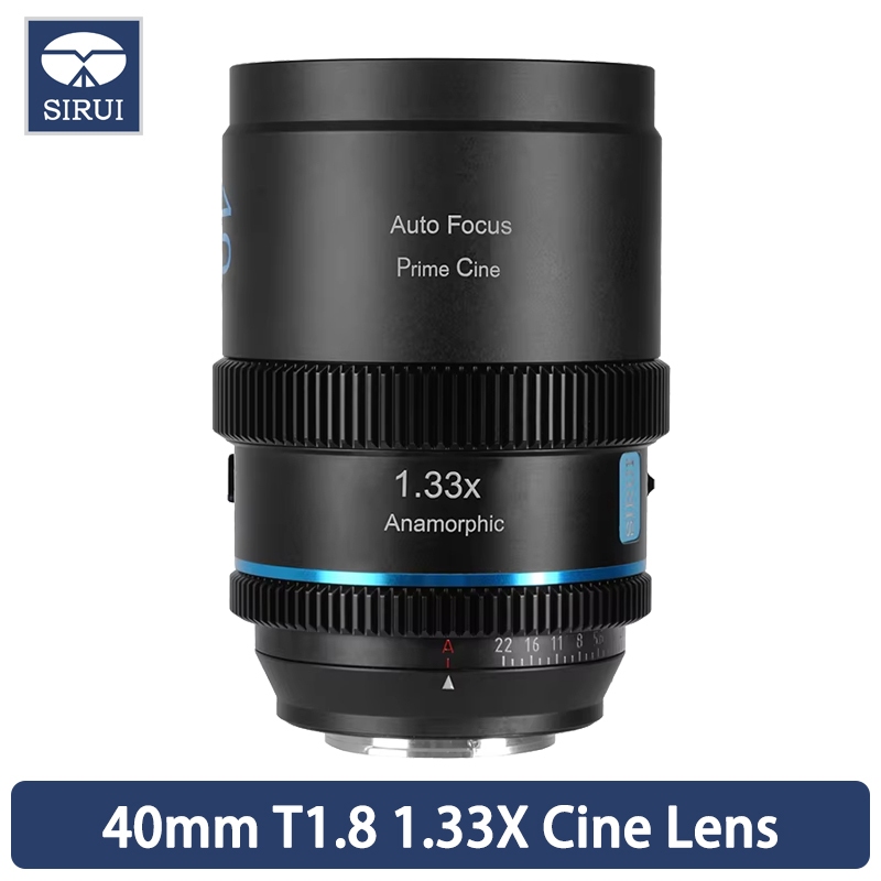 SIRUI 40mm S35 Frame Autofocus Anamorphic Lens Cine - Main Image
