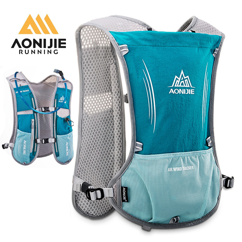 AONIJIE Gilet Hydratation 5.5L - Sac à Dos Trail Running Léger Et Respirant Pour Marathon Et Randonnée