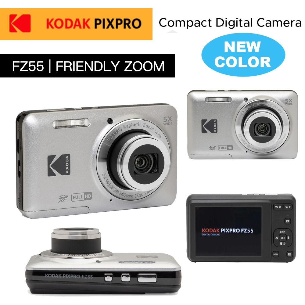 Kodak PIXPRO FZ55 FZ45 Friendly Zoom Compact Digital Camera