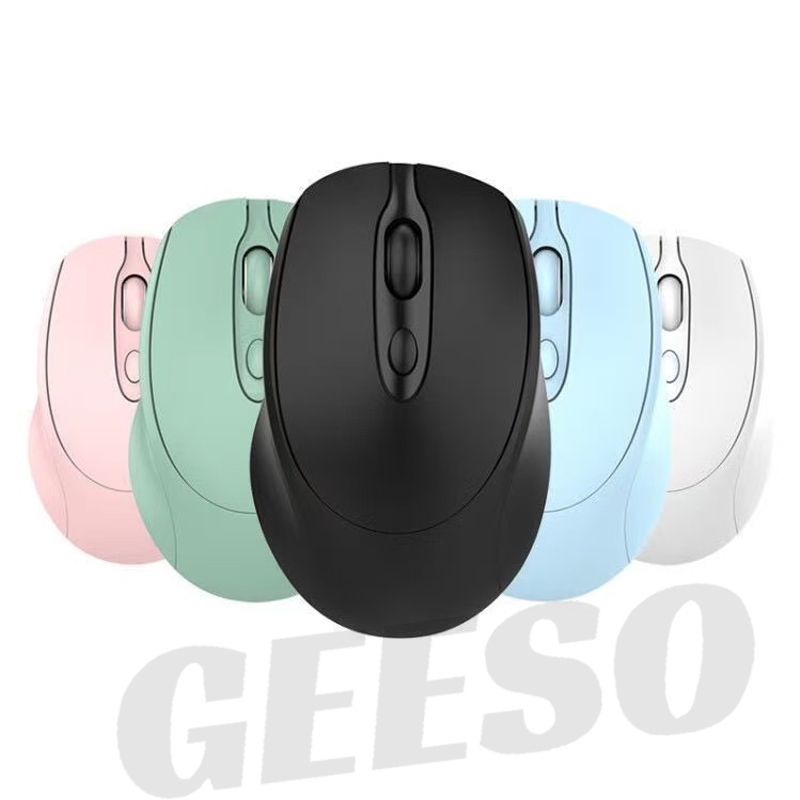 GEESO Wireless Mute Mouse Silent Button Computer Laptop PC Mouse Mice ...