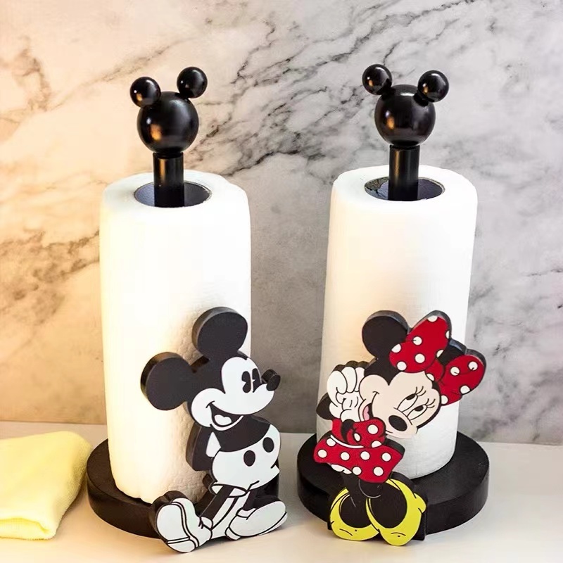 Home Decoration Cute Cartoon Towel Rack Multifunctional Kitchen Roll ...