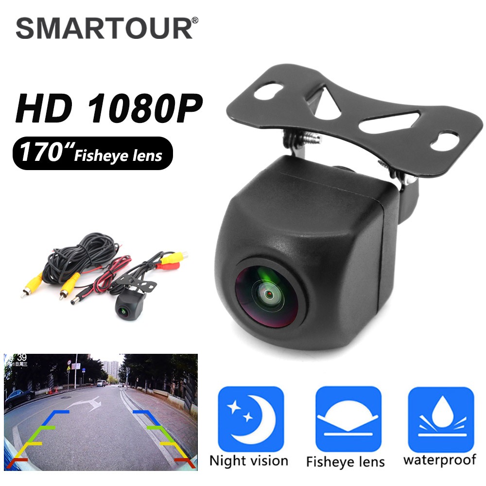 AHD 1080P Golden Lens 4K Car Rear View Camera Universal Night Vision ...