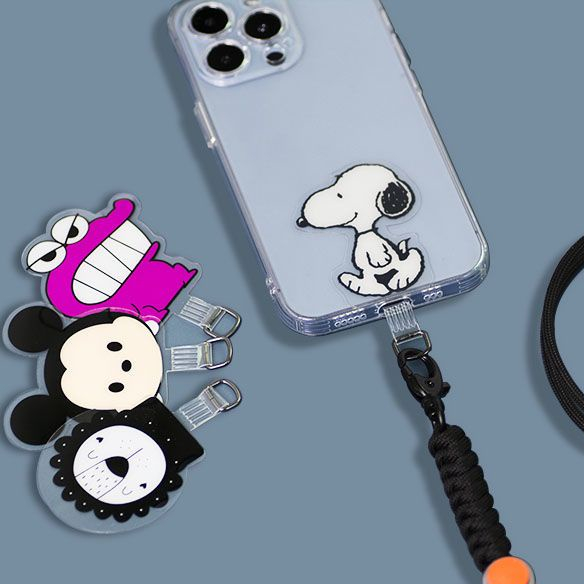 [PYDM · SG] Enhanced solid adjustable mobile phone case lanyard clip ...