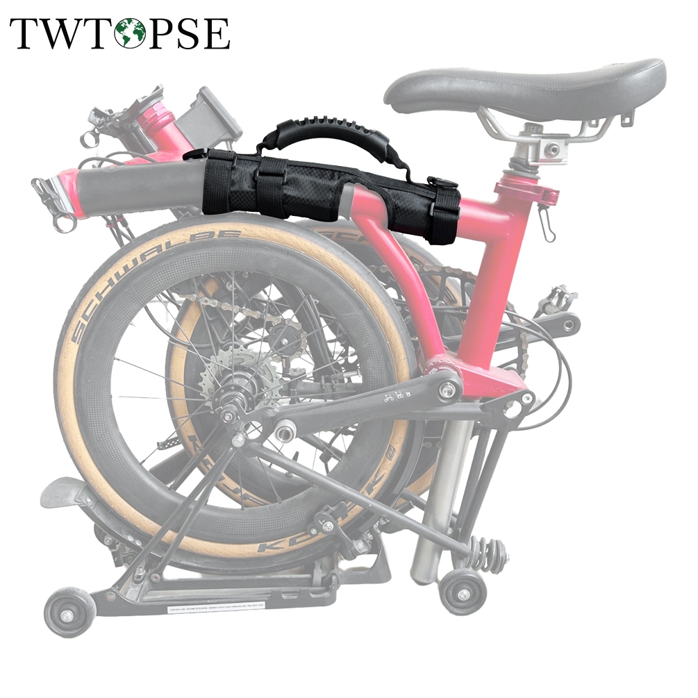 TWTOPSE Bike Frame Handle Carrier For Brompton Folding Bicycle Durable ...