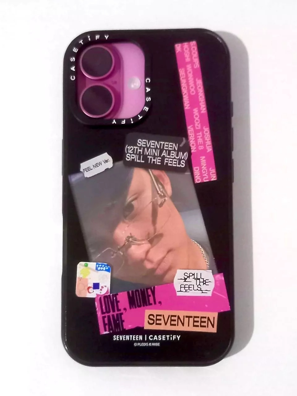 CASECASE X SEVENTEEN SPILL THE FEELS Photo Frame Case Impact Case