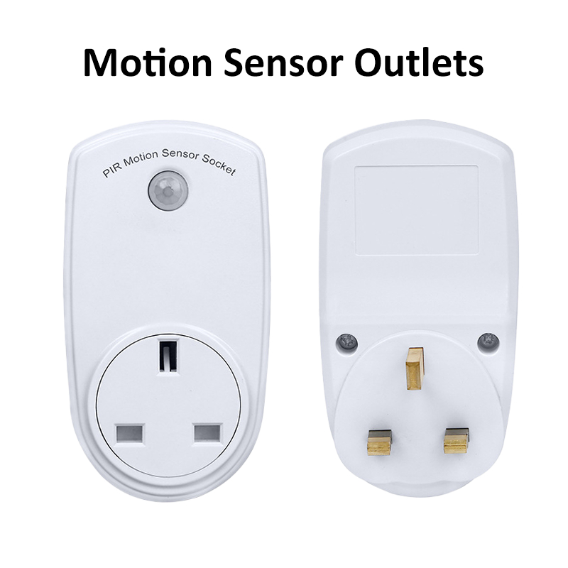 Motion Sensor Outlets, PIR Motion Sensor Light Plug in Outlet, Indoor ...