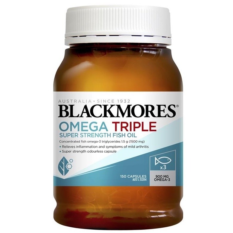 Omega Triple Concentrated Fish Oil Capsules