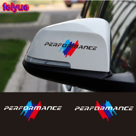 2pcs KK M performance car rear decoration sticker for bmw E39 E46 E53 ...