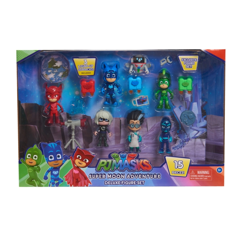 PJ Masks Super Moon Adventure Figure Set-Owlette in | Whizz Action Figures