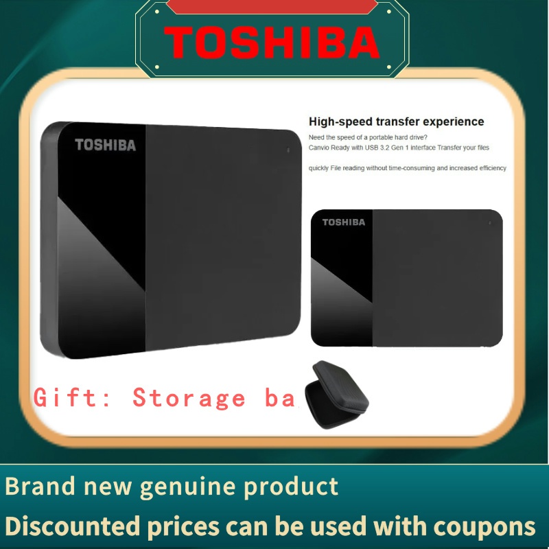 [Discount Offer] 1TB/2TB/4TB Toshiba Canvio Ready External HDD / Hard ...